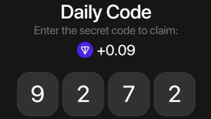 TonHash Daily Secret Code 16 May 2025